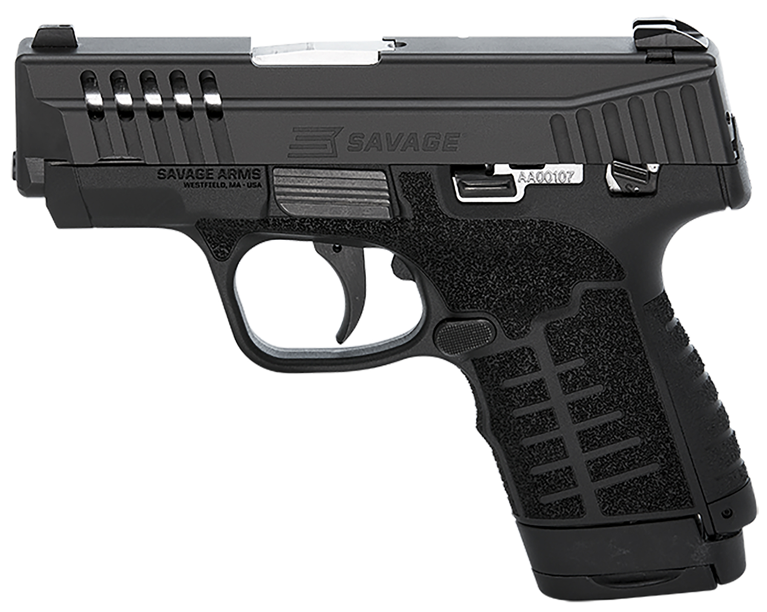 Savage Stance 9mm 3.2" 8rd, Black - 67000 - Savage Arms