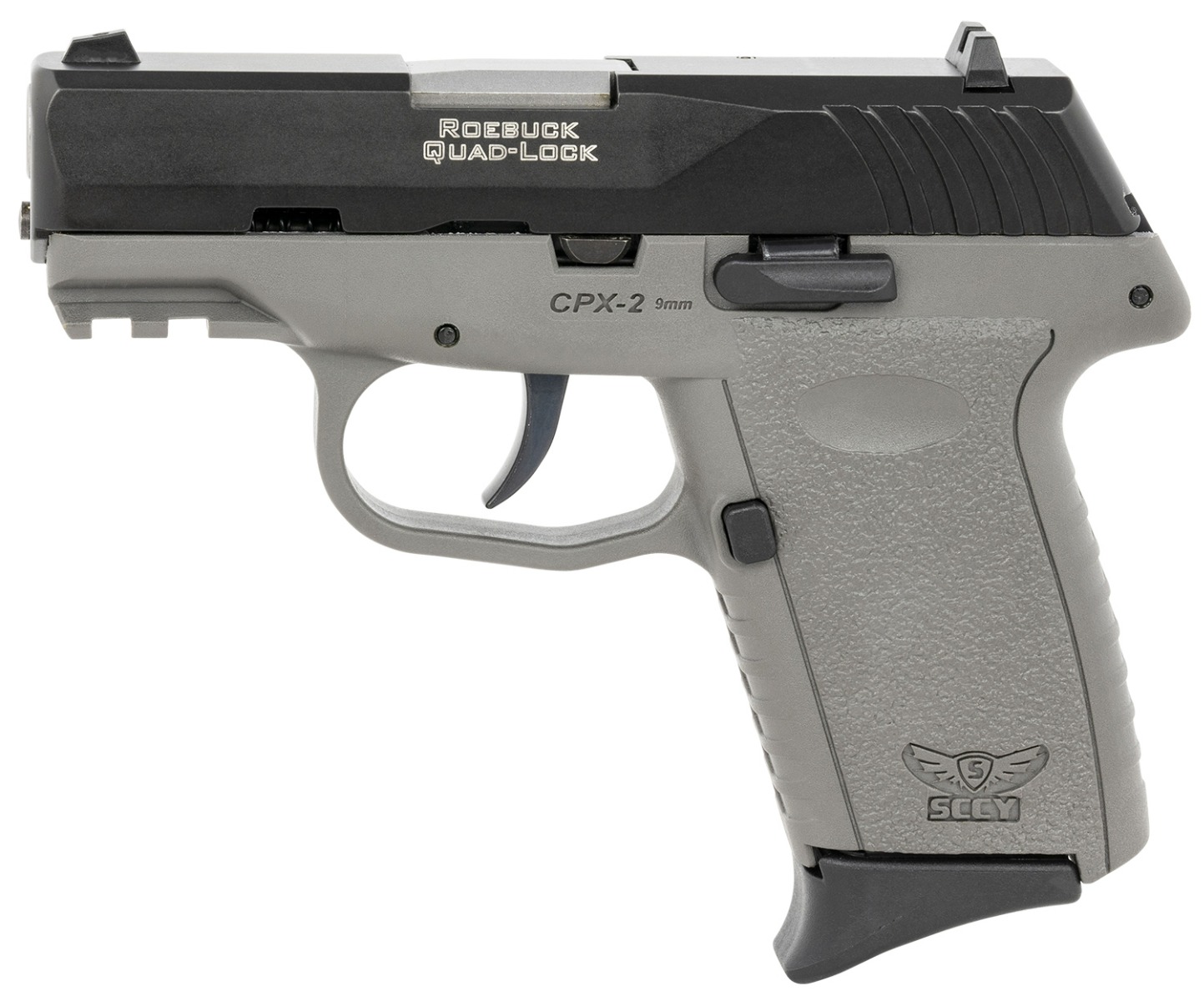 SCCY CPX-2 Gen 3 9mm 3.1" 10rd, Black/Grey - CPX-2CBSGG3 - Sccy