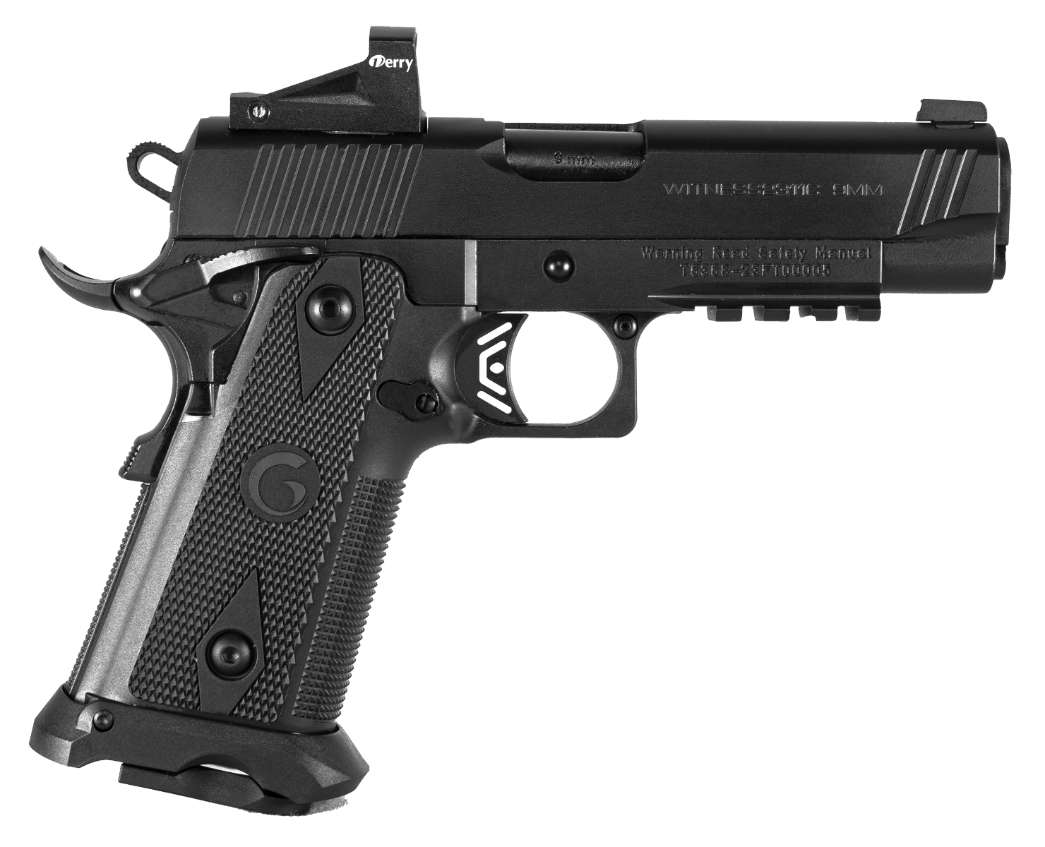 Girsan Witness 2311 Double Stack 1911 9mm 4.25" 7rd Pistol w/ Derry Optic - 395030 - Girsan