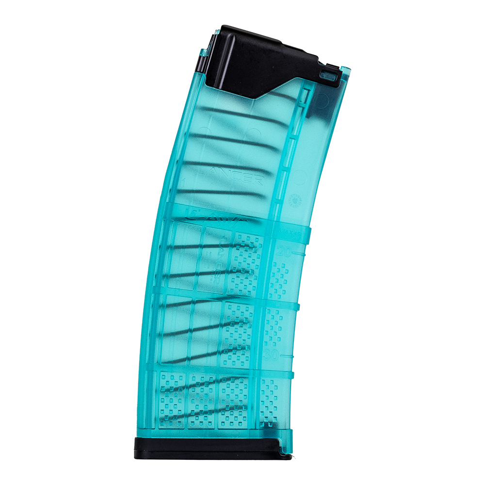 Lancer AR Rifles 30 Round .223 Remington/5.56 Nato Magazine Translucent Blue - Lancer Systems