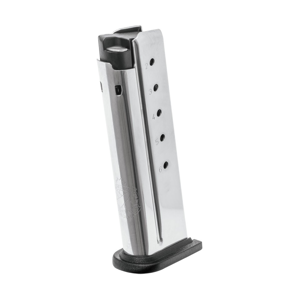 Springfield Magazine, 45ACP, 6 Rounds, Fits Springfield XDE, Stainless - Springfield Armory