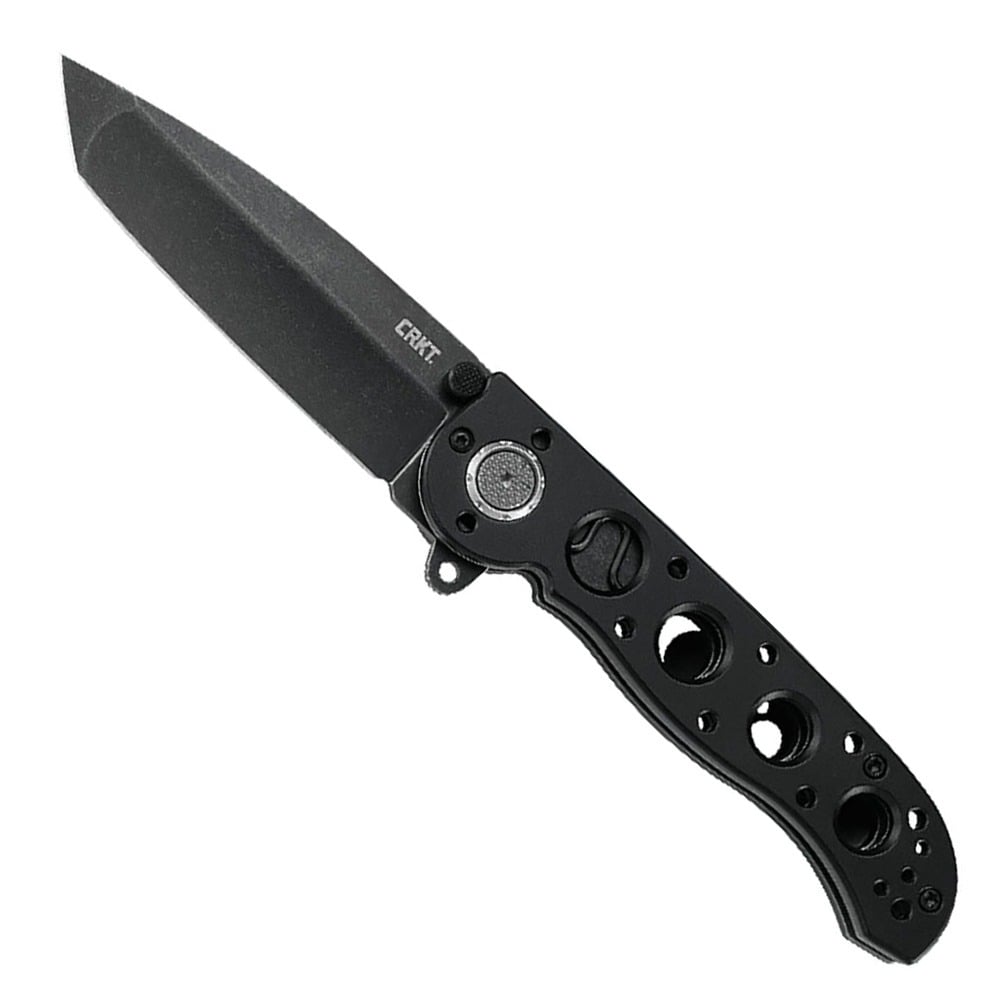 CRKT M16-02DB Tanto 3.12" Tanto Assisted Folding Knife, Black - M1602DB - CRKT