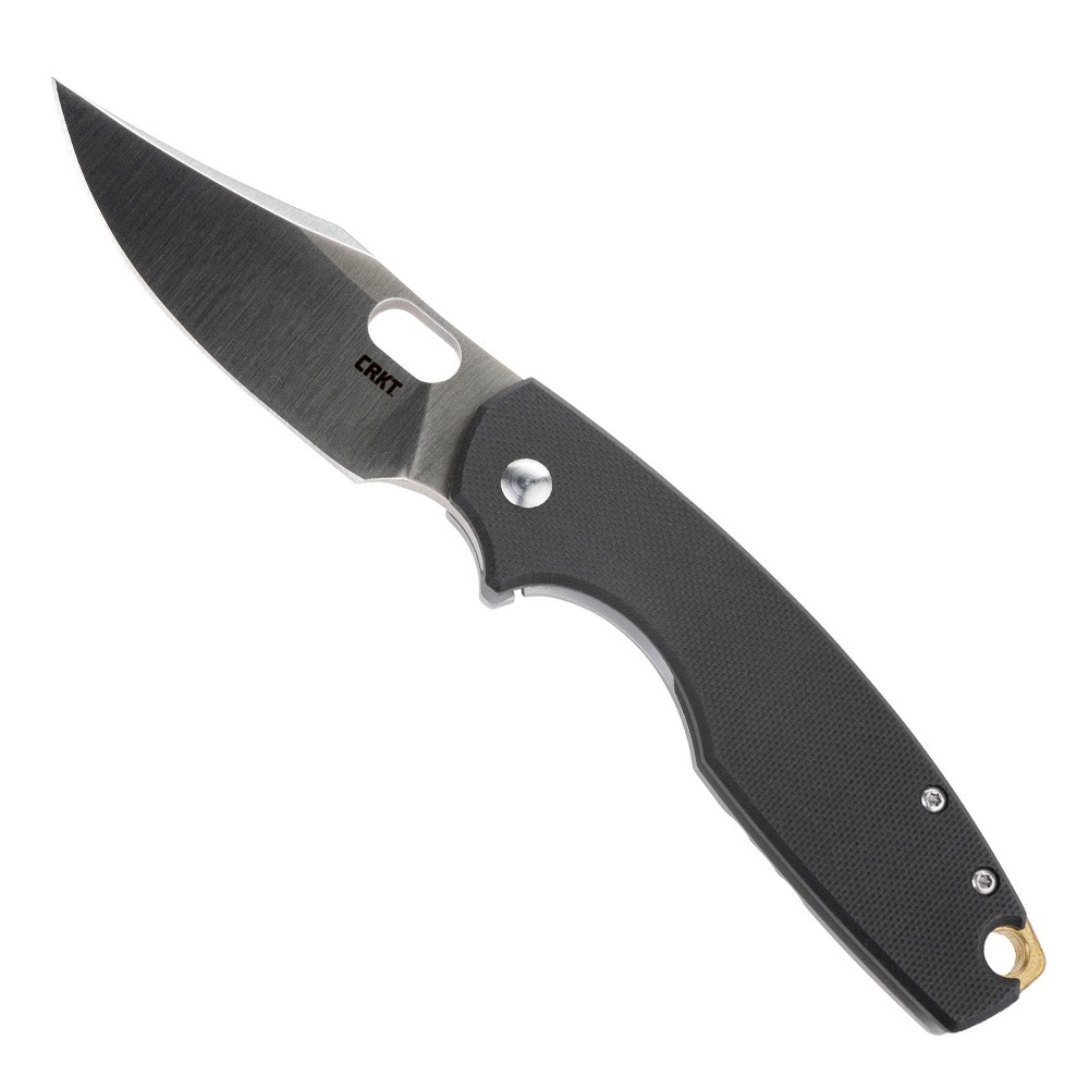 CRKT Pilar IV Folding Clip Point Knife, Black - 5321