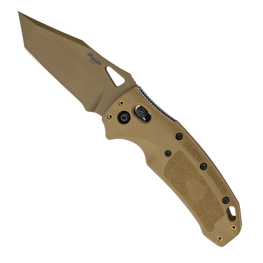 Hogue K320 M17, Folding Knife, Tanto Point, 3.5", PVD Coyote Tan Finish