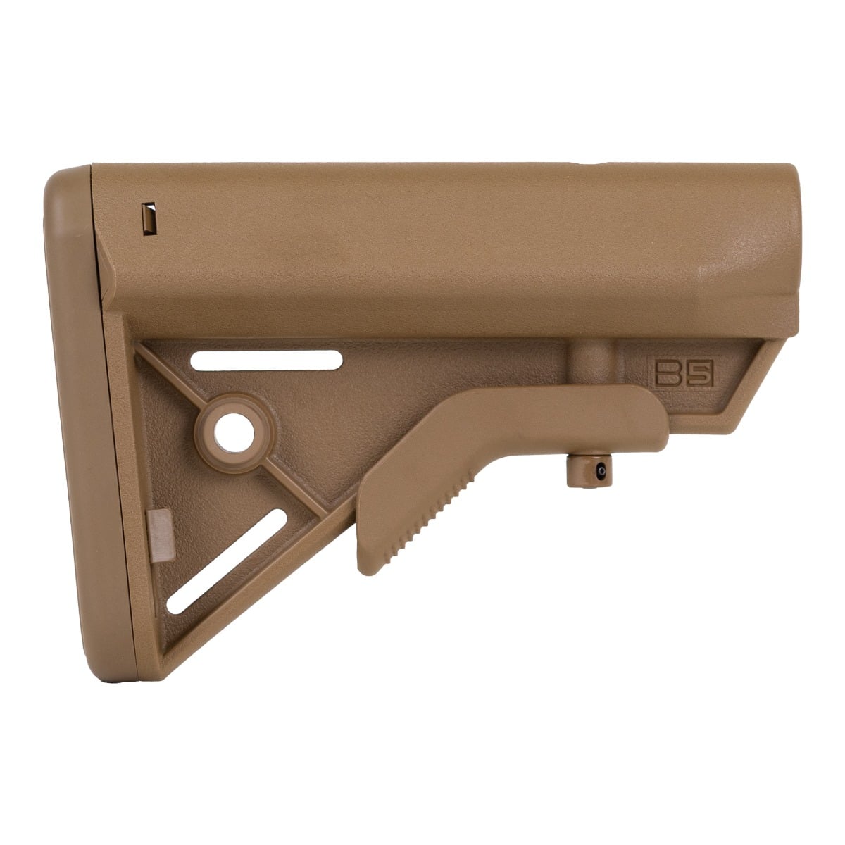 B5 Systems BRAVO Stock, Mil Spec, Quick Detach Mount, Coyote Brown