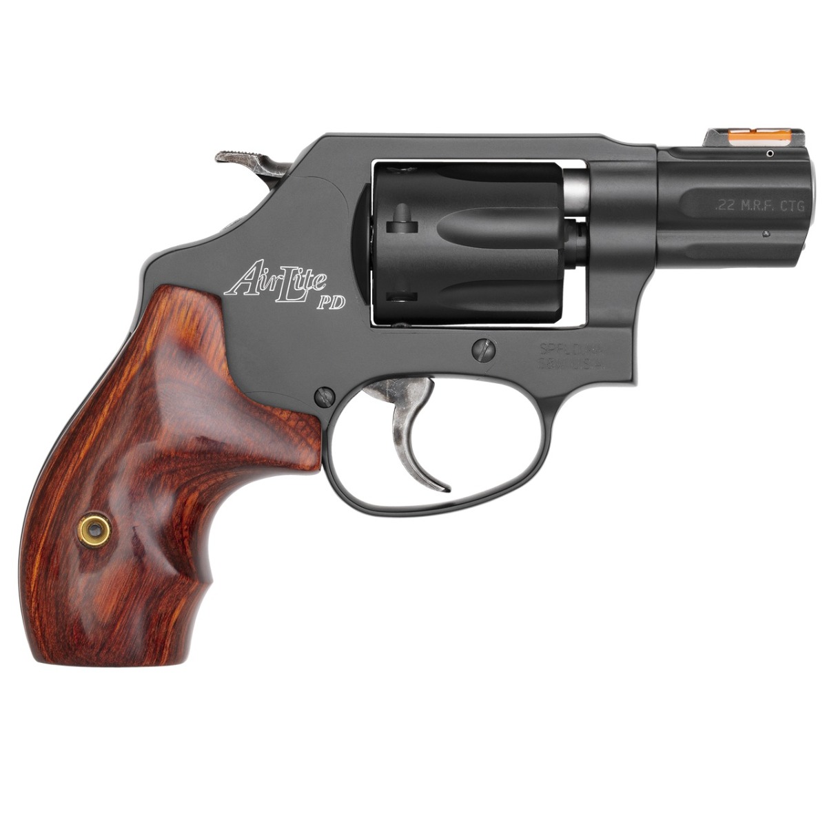Smith & Wesson 351PD .22 WMR 1.88" Revolver, Black - 160228 - Smith & Wesson