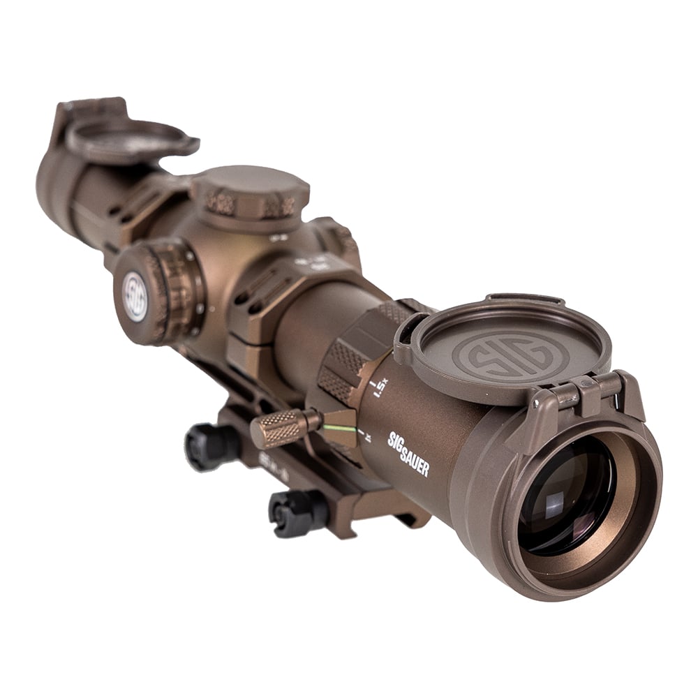 SIG Sauer TANGO MSR Riflescope 1-10x28 BDC 0.5 MOA Reticle SFP, Coyote- SOTM11200 - Sig Sauer