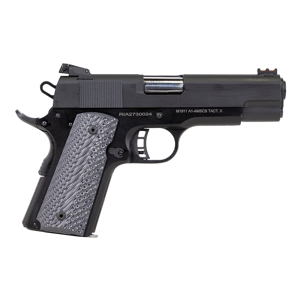 Rock Island Rock Ultra CCO Combo 1911 Pistol 9mm With .22 TCM9R Conversion Kit, 8rd 4.2" Barrel, Adjustable Fiber Optic Sights, Black - 56634 - Rock Island