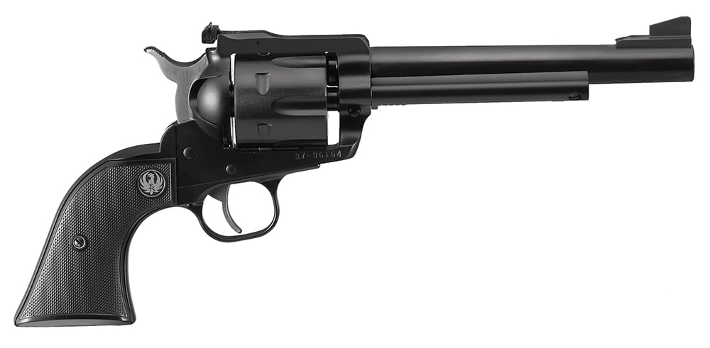 Ruger Blackhawk .357 Mag Revolver, 6.5" Barrel, Adjustable Rear & Ramp Front Sights, Blue - 316 - Ruger
