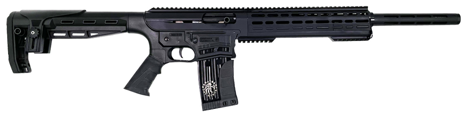Garaysar Fear 116 12 Gauge 20" 5rd Semi-Auto Shotgun, Black - FEAR116BLK - Garaysar