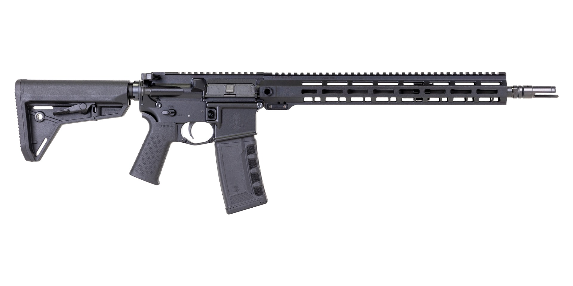 PSA "Sabre" Forged 16" FN CHF CL Mid-Length 5.56 15" Sabre QD Rail Magpul SL Rifle - Palmetto State Armory