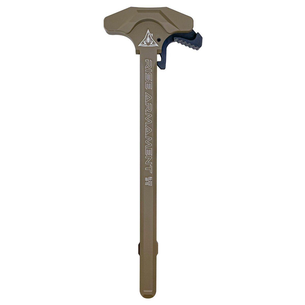 Rise Armament RA-212 Extended Latch Charging Handle, FDE - RA212-FDE - Rise Armament
