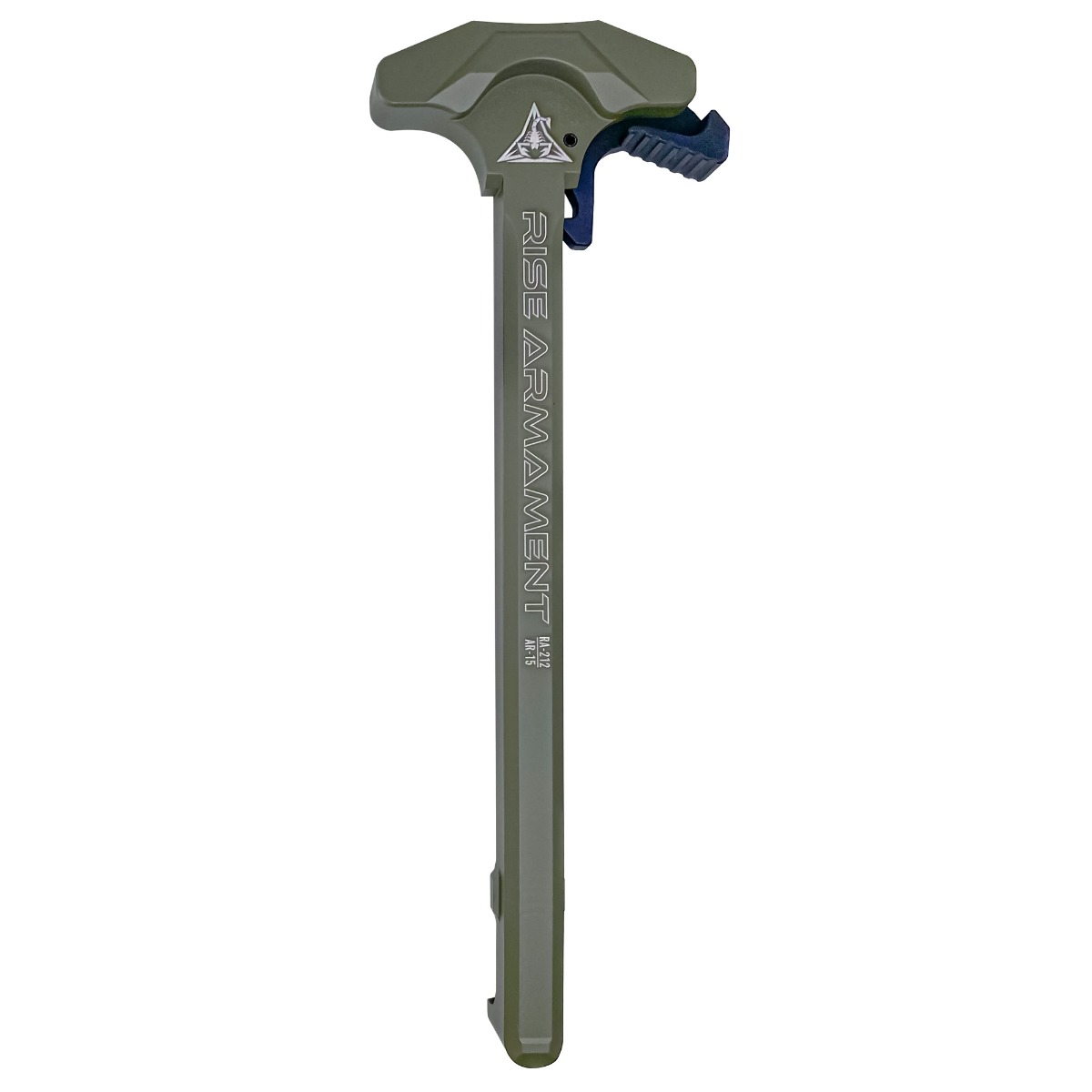 Rise Armament RA-212 Extended Latch Charging Handle, Foliage Green - RA22-FG - Rise Armament