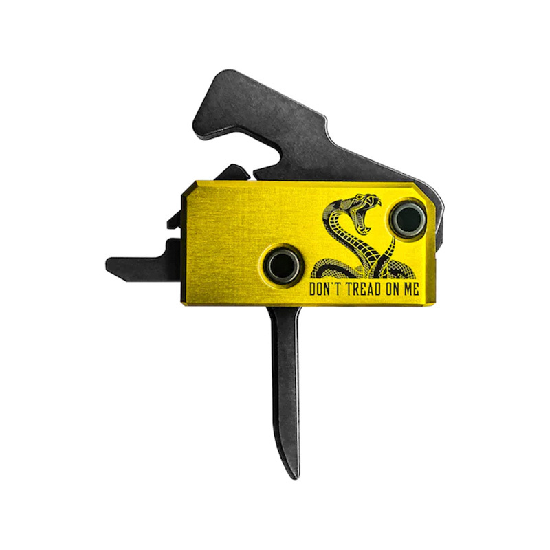 Rise Armament "Don't Tread on Me" Gen2 Trigger -  Flat-RA-140F-DTOM2 - Rise Armament