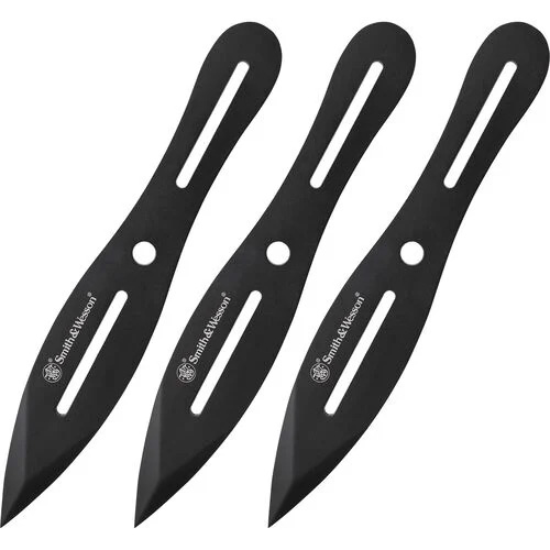 Smith & Wesson Bullseye Throwing Fixed Knives w/ Sheath - SWTK8BCP - Smith & Wesson