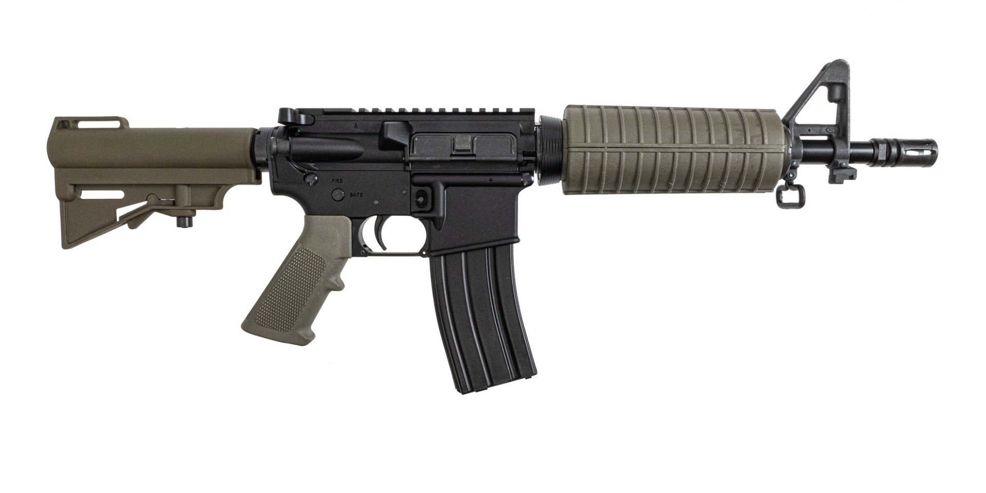 PSA AR-15 10.5" Carbine 5.56 1/7 Nitride Classic Pistol W/HAR-15 Pistol Brace, ODG - Palmetto State Armory