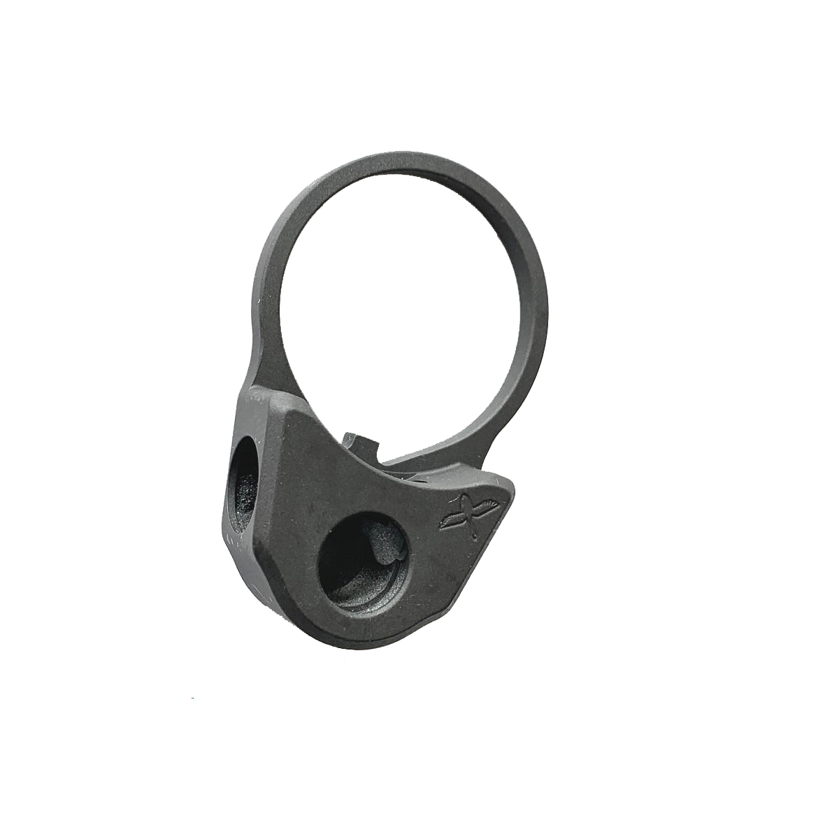 Forward Controls Design ESF-H3 QD Socket End Plate - ESF-H, BLK DLC - Forward Controls Design