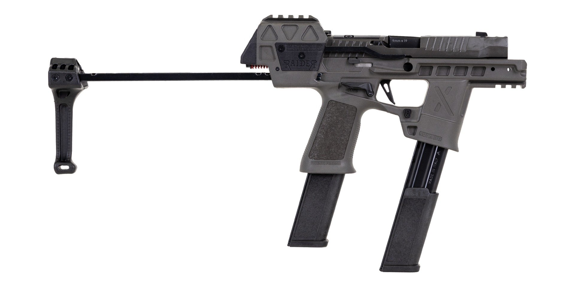 Sig Sauer P320 Flux Legion 9mm 3.9" 30rd Pistol w/Stabilizing Brace, Legion Gray - 320FLUX-9-LEGION - Sig Sauer