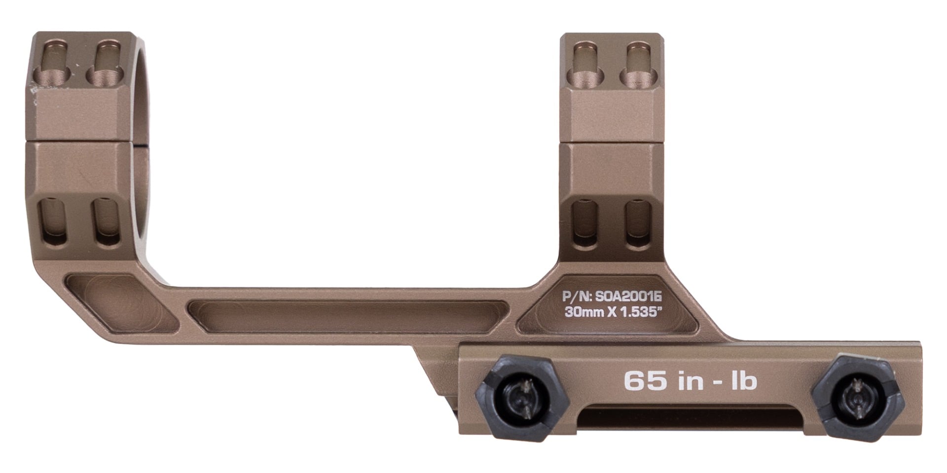 Sig Sauer Alpha-MSR 30mm Scope Mount, Coyote - SOA20016 - Sig Sauer