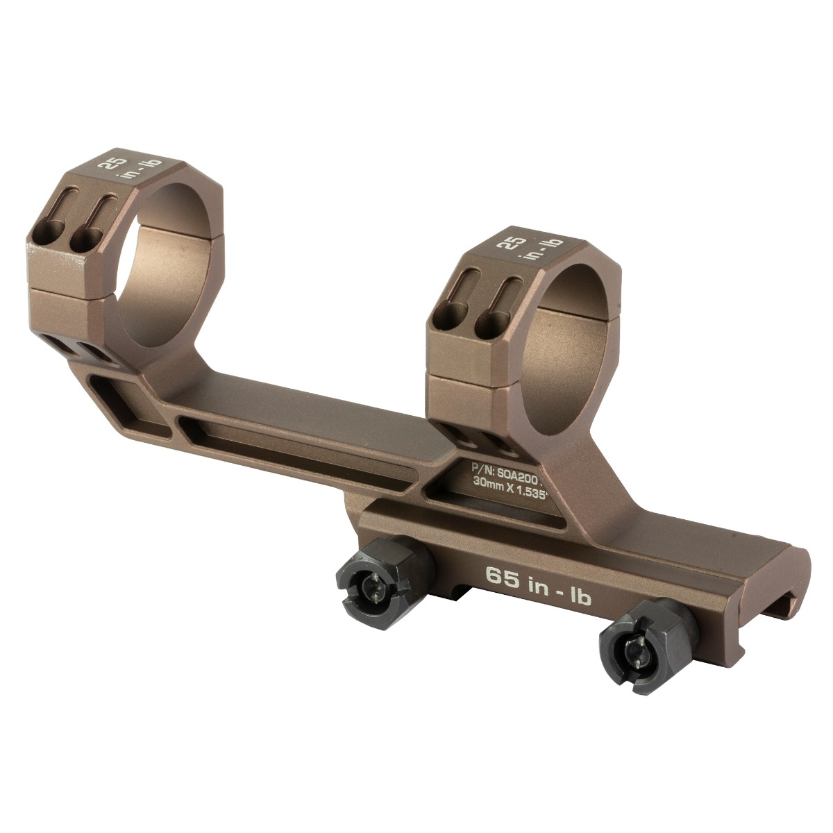 Sig Sauer Alpha-MSR 30mm Scope Mount, Coyote - SOA20016