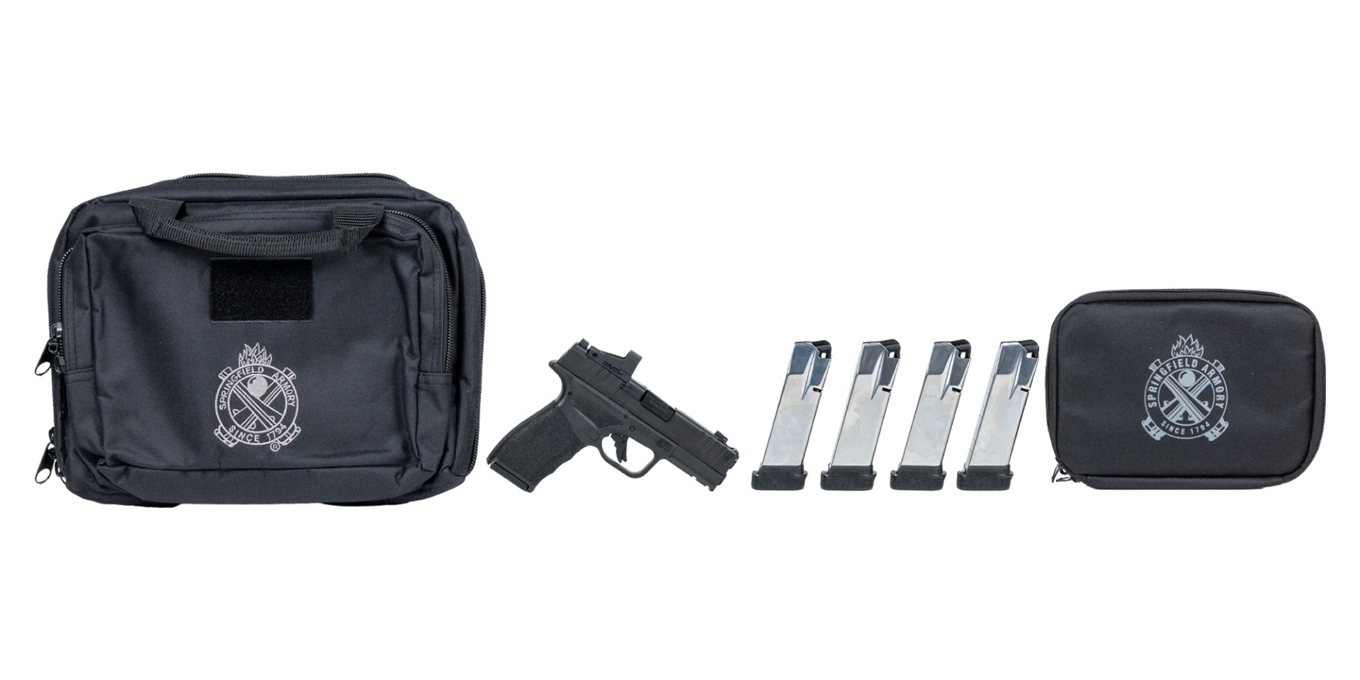 Springfield Hellcat Pro OSP 9mm 3.7" 17rd w/ Shield SMSC Red Dot GU24 - HCP9379BSMSC-COMP - Springfield Armory