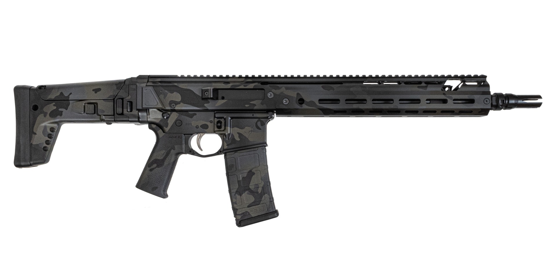 PSA JAKL 13.7" Rifle 5.56 1:7 Nitride MOE SL EPT F5 Stock Rifle, Midnight OCP - Palmetto State Armory