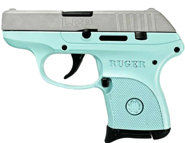 Ruger LCP 380 ACP Semi-Auto Pistol 2.75" 6rds, Robin's Egg Blue - Ruger