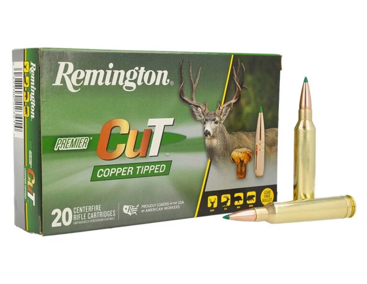 Remington Premier Cut 7mm Rem. Magnum 150 gr Copper Tipped, 20rds - R22341 - Remington