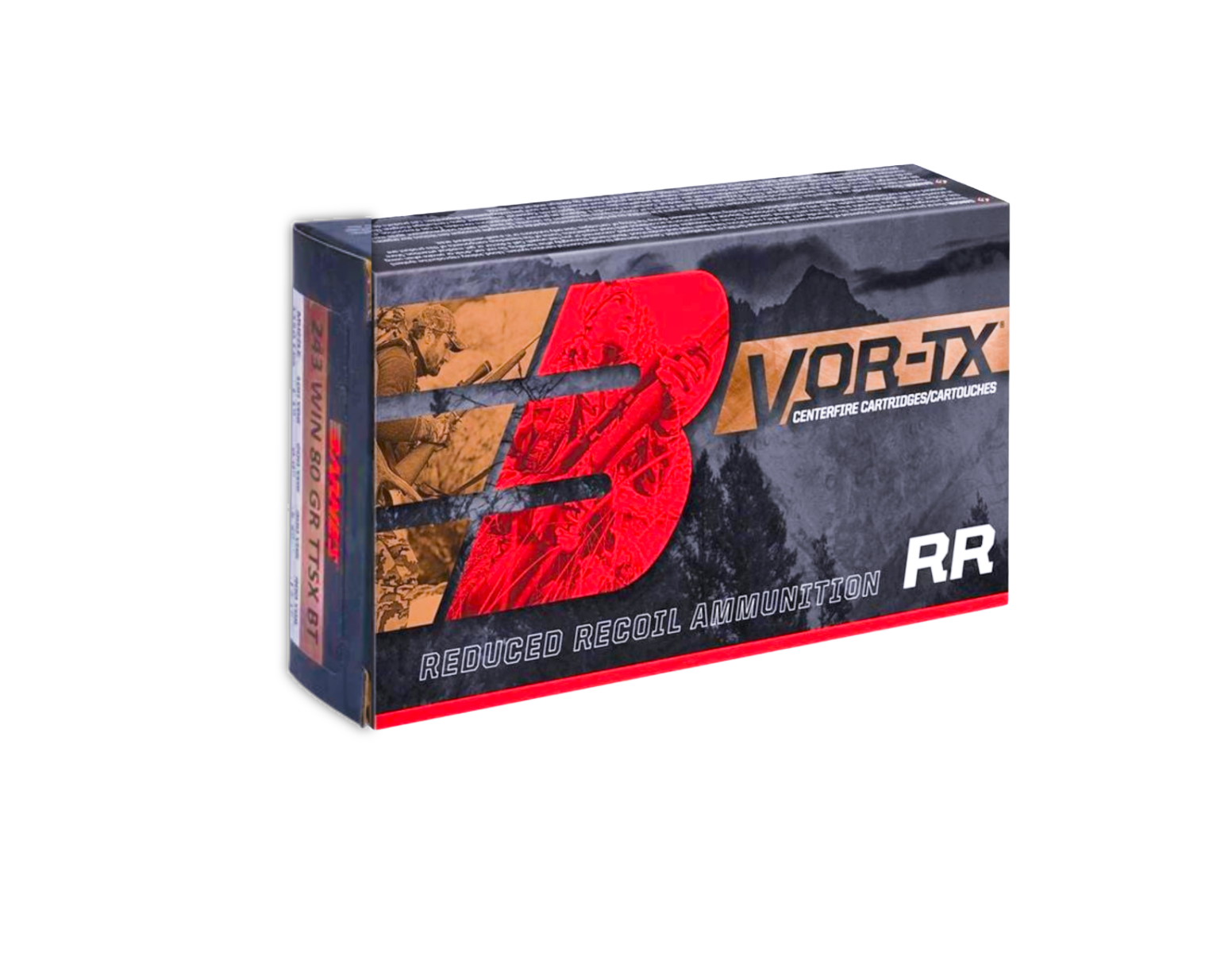 Barnes Bullets VOR-TX RR .243 Winchester 80gr TTSXBT Rifle Ammo, 20Rds