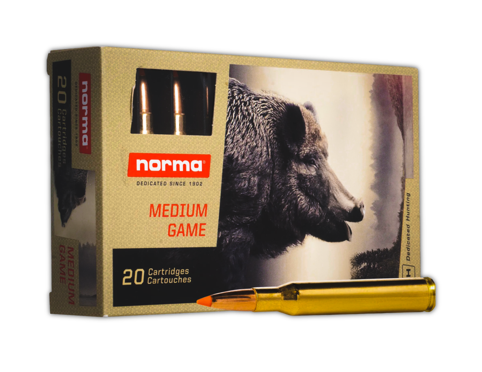 Norma Tipstrike .280 Remington 160 gr BTPT Rifle Ammo, 20Rds - 20171222