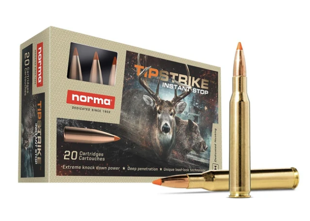 Norma TipStrike .300 WSM 170 gr PT Rifle Ammo 20rds