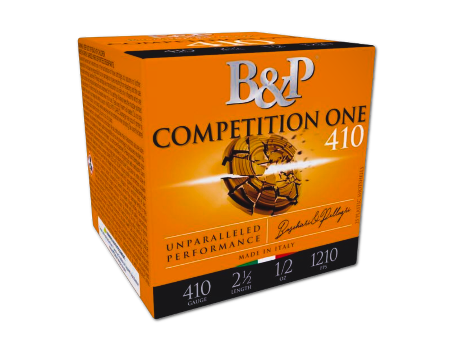 B&P B&P Competition One .410 Gauge 2-1/2" #7.5 Shot 1/2oz Shotshells, 25Rds