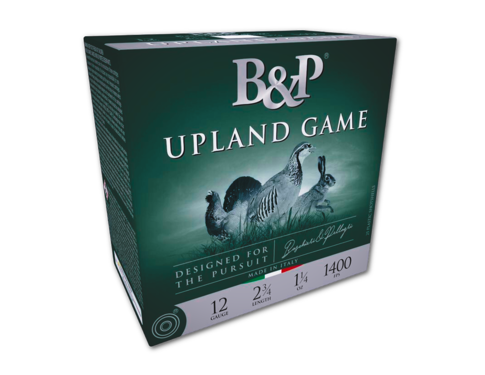 B&P Upland Game 12 Gauge 2-3/4" #5 Shot 1-1/4oz Shotshells, 25Rds