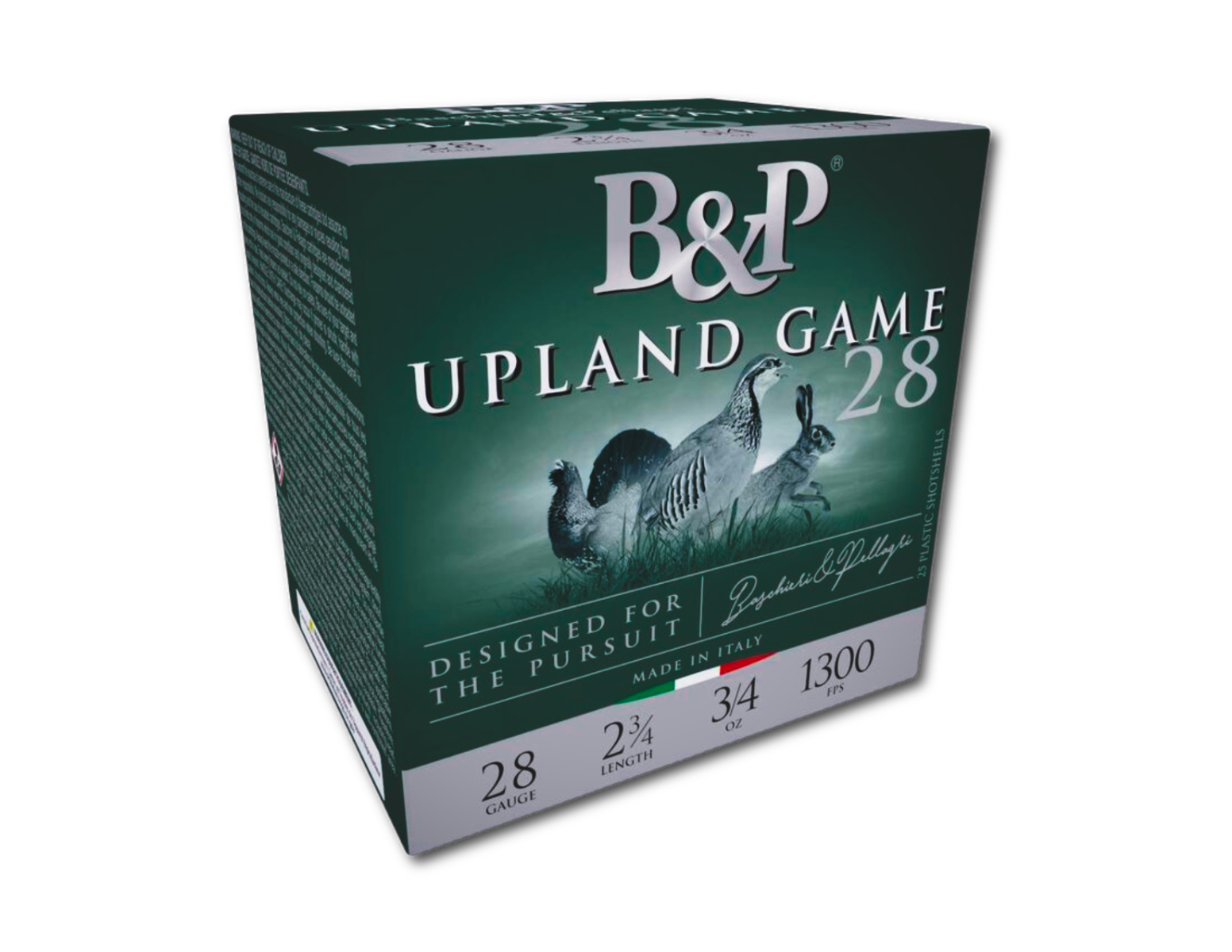 B&P Upland Game 28 Gauge 2-3/4" #6 3/4oz Shotshells, 25rds