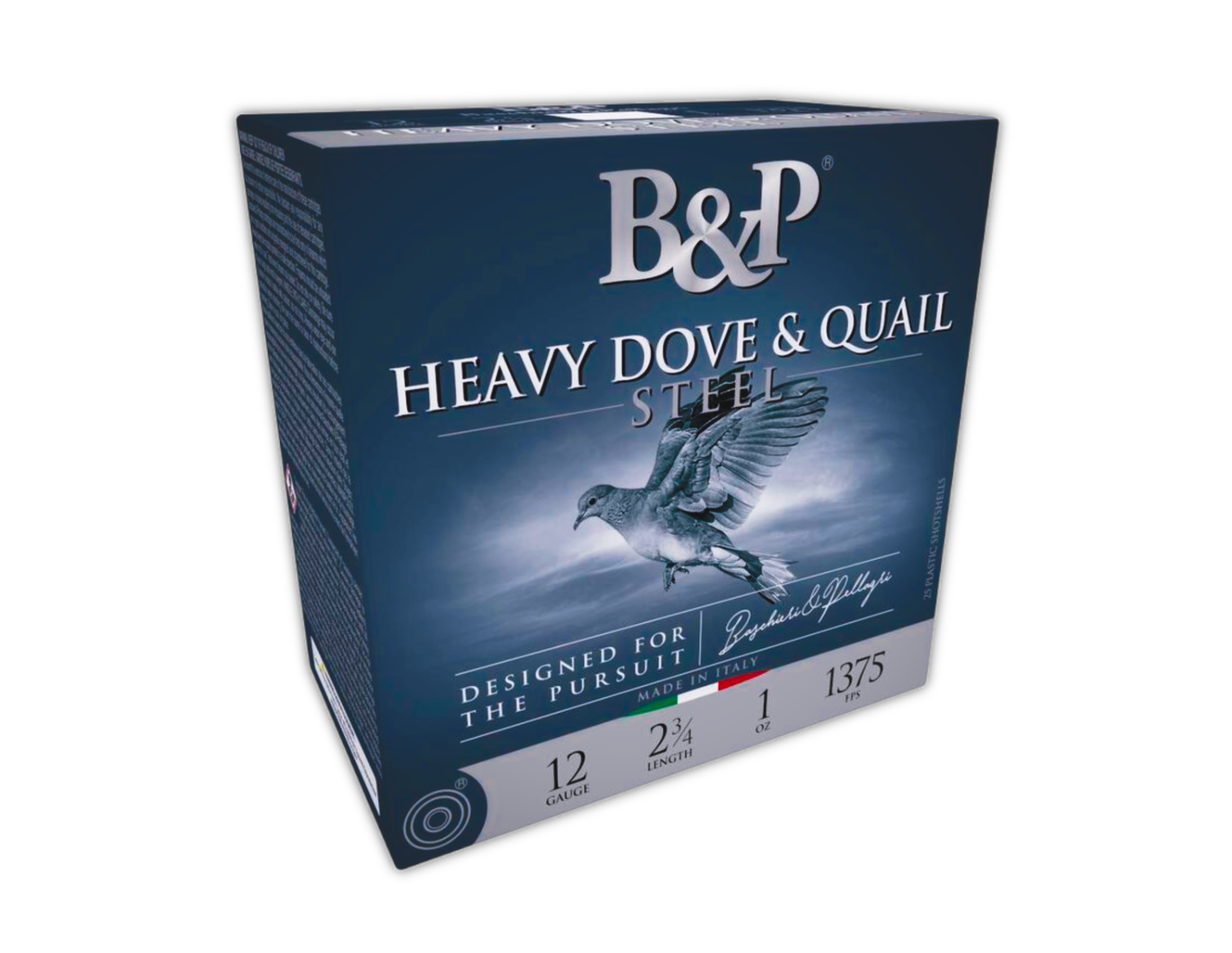 B&P Heavy Dove and Quail Steel 12 Gauge 2-3/4" #7 1oz Shotshells, 25rds