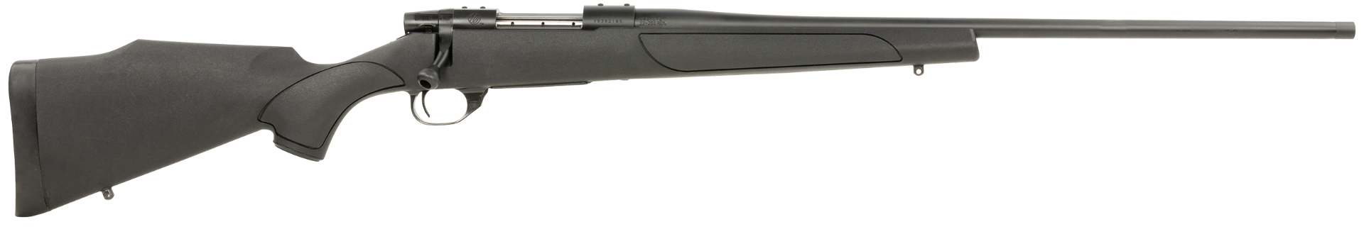 Weatherby Vanguard Obsidian 6.5-300 Weatherby Magnum Bolt Action Rifle, Black - Sleek Black Finish for High-Performance Shooting - VTX653WR6T - Weatherby