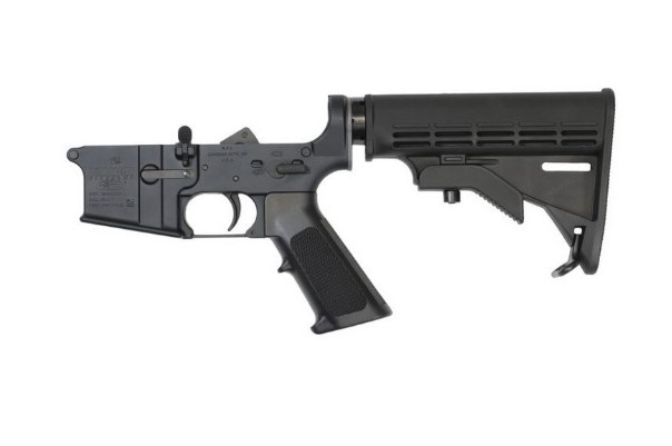 Bushmaster Complete Lower Receiver, Black - 00-20010-BLK - Bushmaster