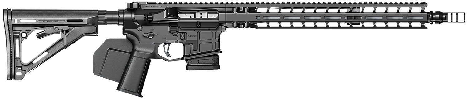 Radian Weapons CA Compliant Model 1 .223 Wylde 16" Semi-Auto Rifle, Black - Radian Weapons