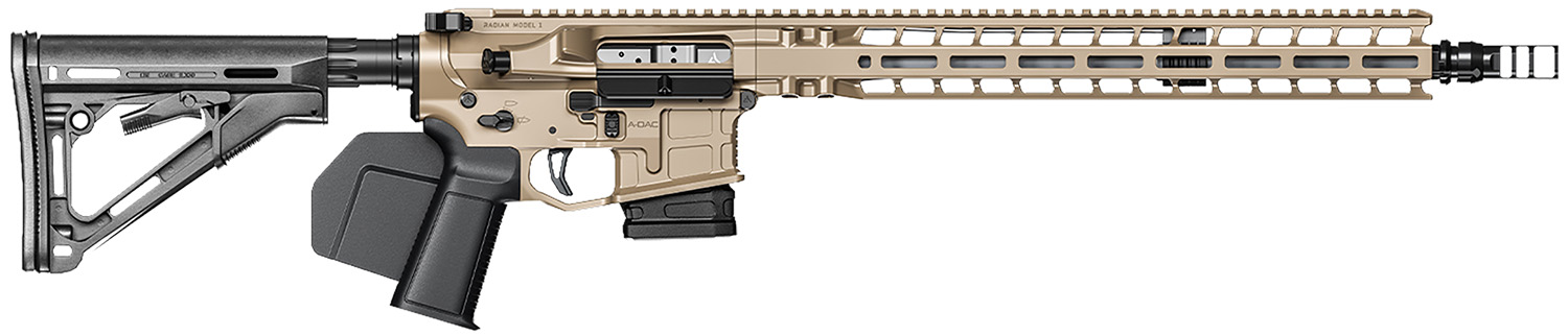 Radian Weapons CA Compliant Model 1 .223 Wylde 16" Semi-Auto Rifle, FDE - Radian Weapons