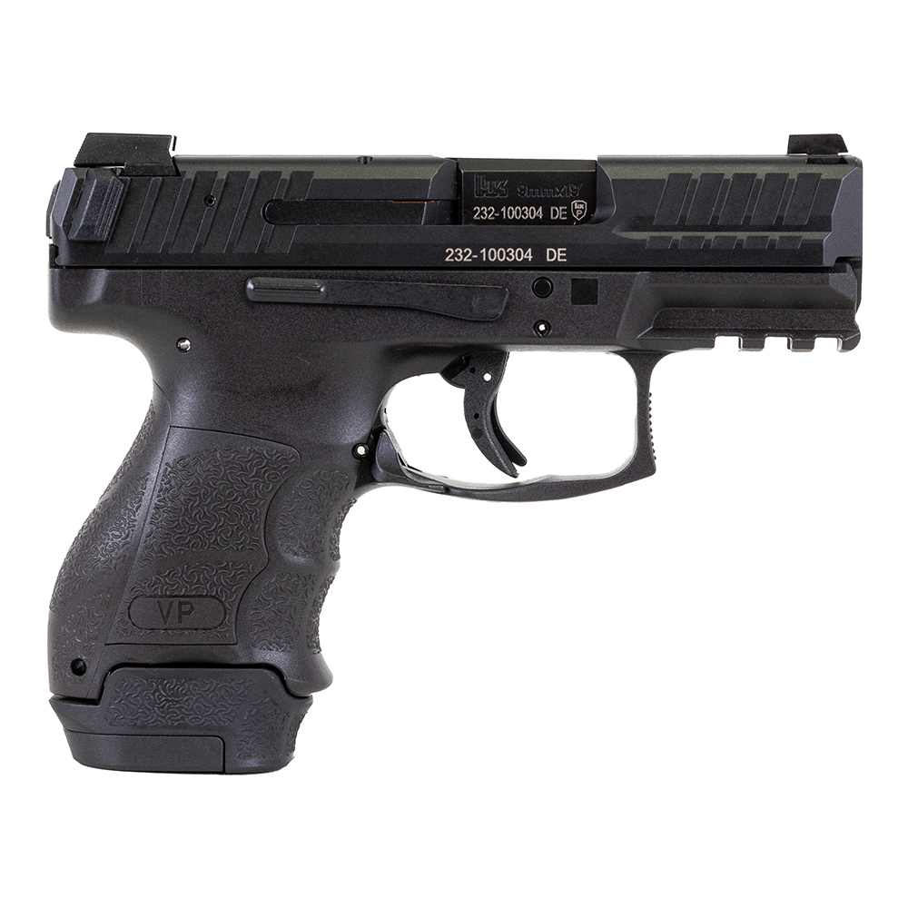 H&K VP9SK 9mm 3.39" 12/15rds Pistol, Black - 81000818 - H&K