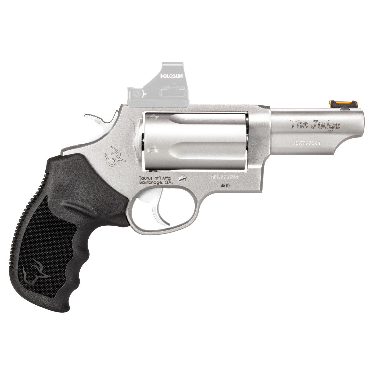 Taurus Judge T.O.R.O. .410 Gauge/.45 Long Colt Revolver 3" 5rds, Stainless - 24410P39T - Taurus