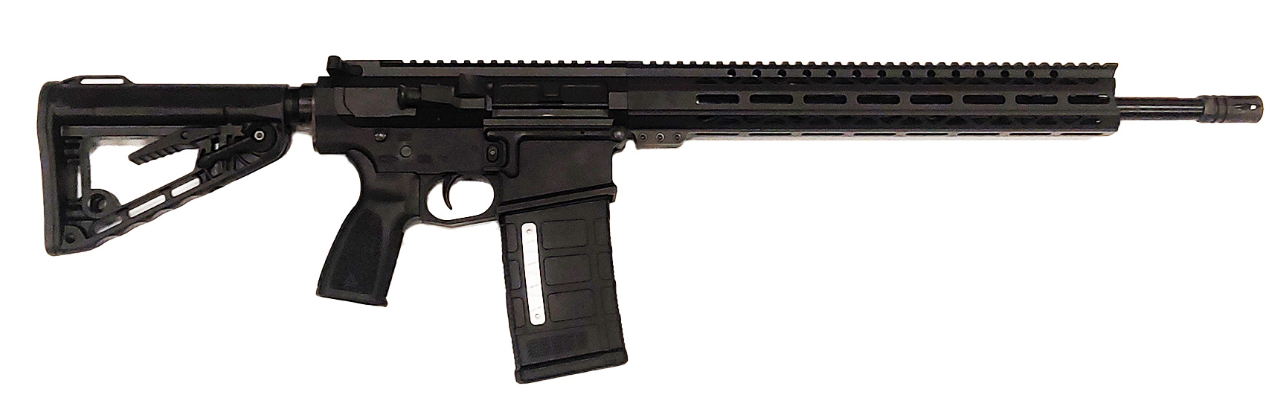 Live Free Armory LF308 Battle .308 Win 18" AR Rifle, Black - LFBR82001 - Live Free Armory