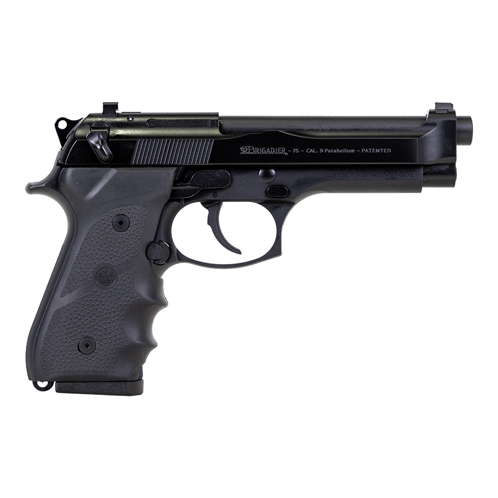 Beretta 92FS Brigadier 9mm 4.70" 15rds Pistol, Black - J92F700M - Beretta