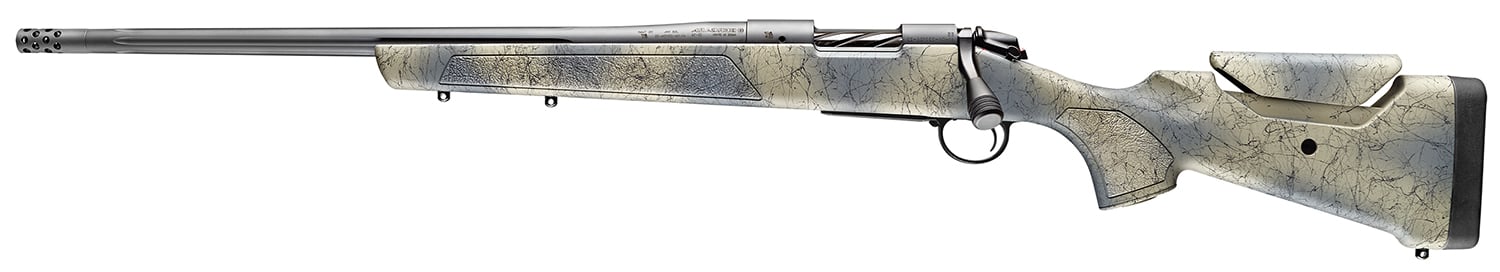 Bergara B-14 Wilderness Sierra 6.5 PRC Bolt Action Rifle, Camo/Black - B14SM809L