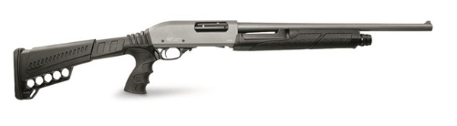 Radikal GF2P 12 Gauge 20" Pump Action/Semi-Auto Shotgun, Black/Gray - GF2P12LTG - Radikal