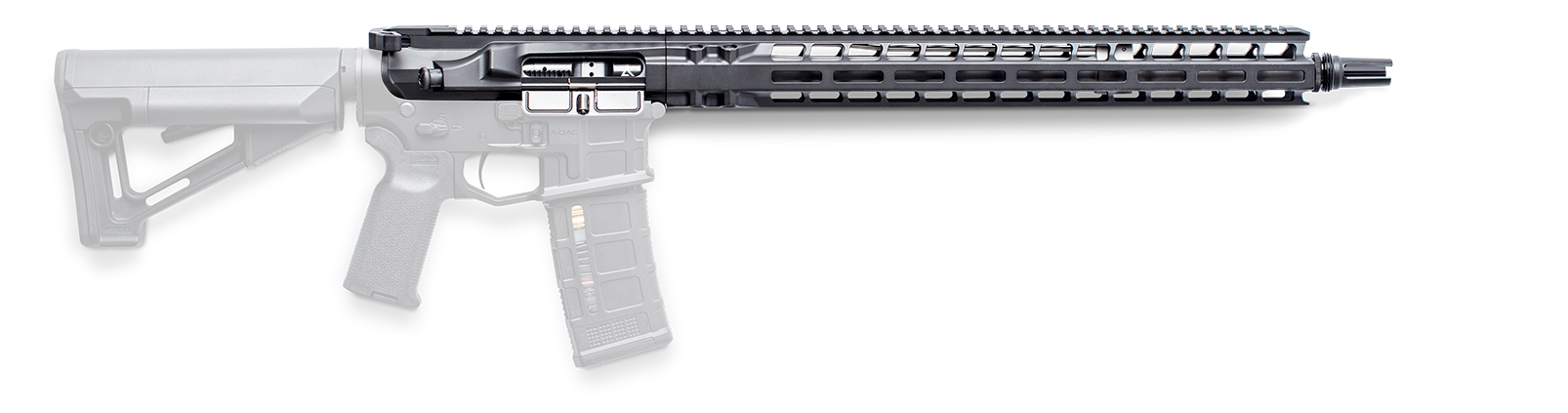 Radian Weapons Model 1 17.5" MOE Upper .223 Wylde 1:8 M-LOK Rail Intermediate-Length with BCG and CH, Radian Black - R0026 - Radian Weapons