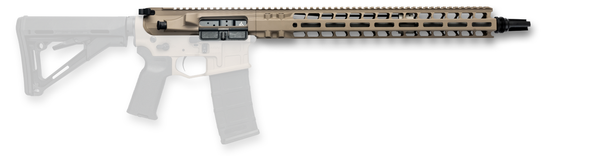 Radian Weapons Model 1 16" MOE Upper .223 Wylde 1:8 M-LOK Rail Mid-Length with BCG and CH, Flat Dark Earth - R0473 - Radian Weapons