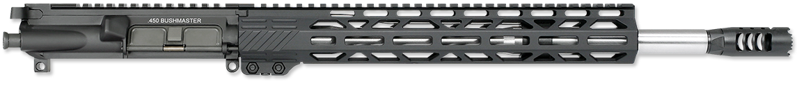 Rock River Arms A4 SS 16" Classic Upper .450 Bushmaster 1:24 M-LOK Mid-Length with BCG and CH, Black - 450B0461 - Rock River Arms