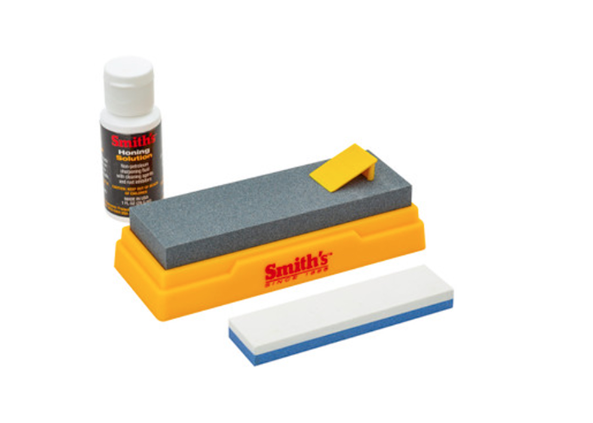 Smiths Products Combination Bench Stone Kit, Gray/Yellow - Smith Enterprise