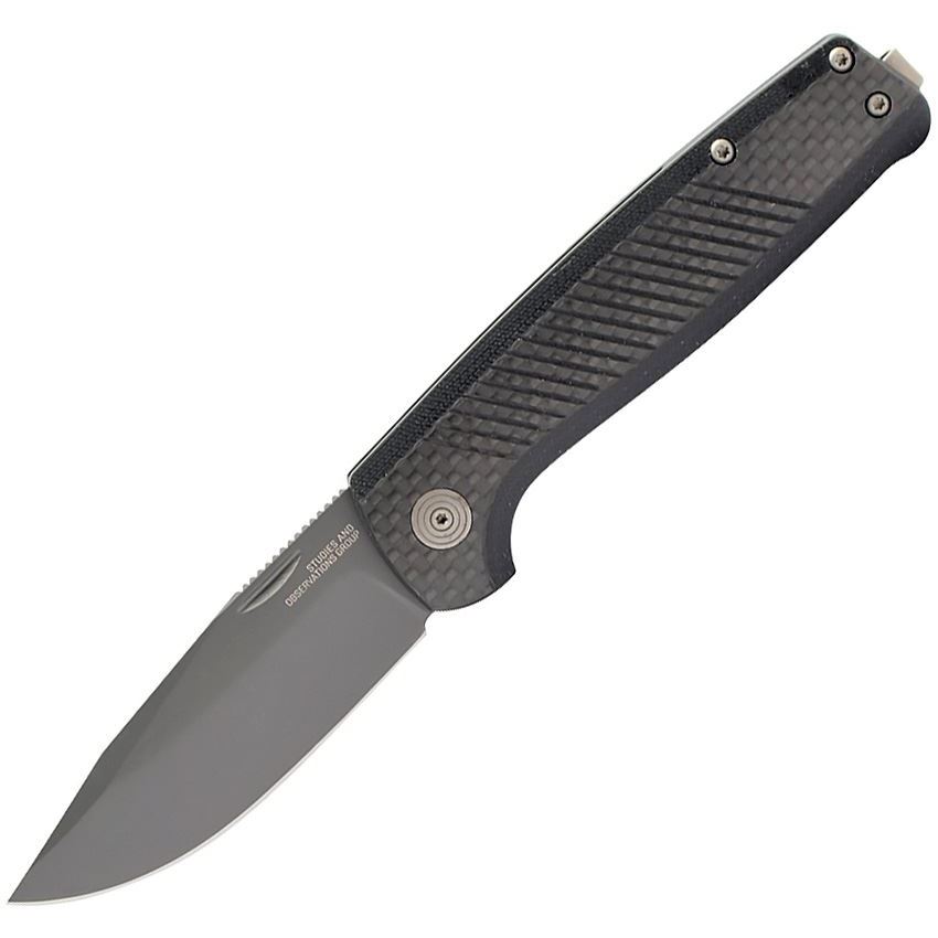 SOG Knives Terminus SJ LTE Folding Knife, Clip Point, Black - Lightweight Design, Smooth Deployment, Ideal for EDC and Tactical Use - SOG-TM1006-BX - Sog Knives